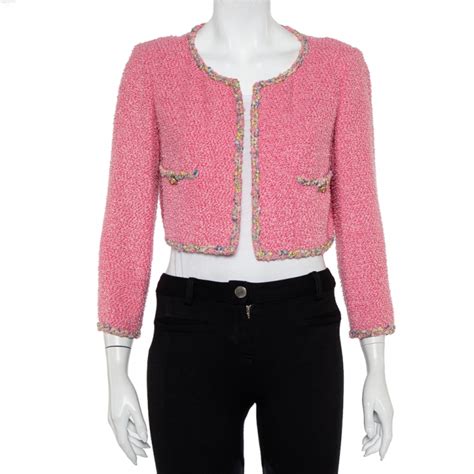 chanel pink tweed|pink tweed Chanel style jacket.